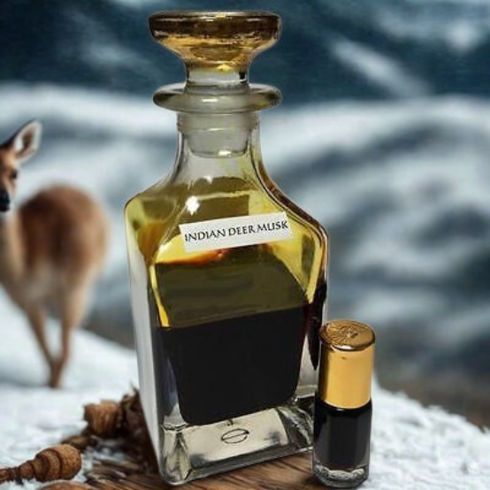 Vintage natural deer musk oil